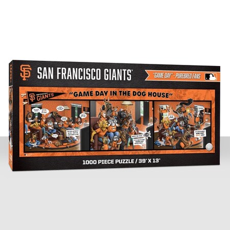 Youthefan MLB San Francisco Giants Game Day in the Dog House Puzzle, 1000 Piece 2505954